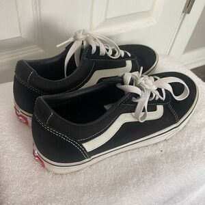 Vans Black and White Sneakers